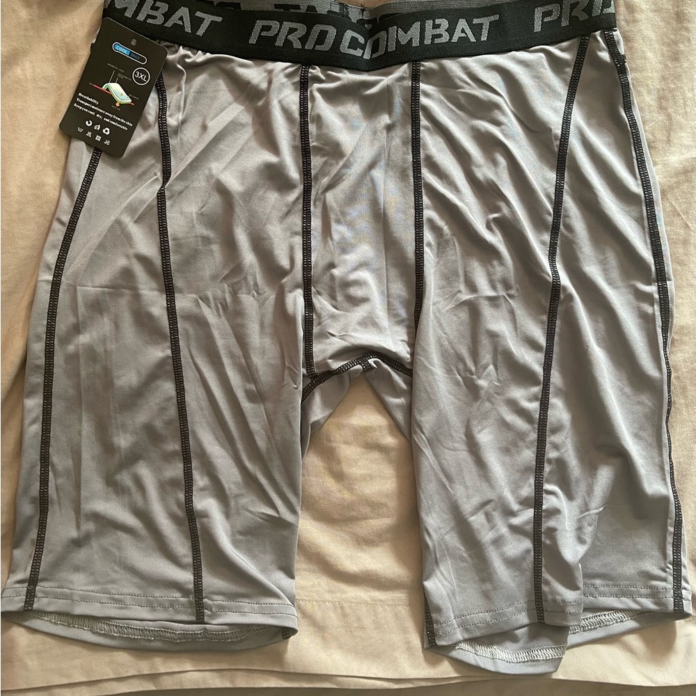 New Compression Shorts Asian Size 3XL= USA XL